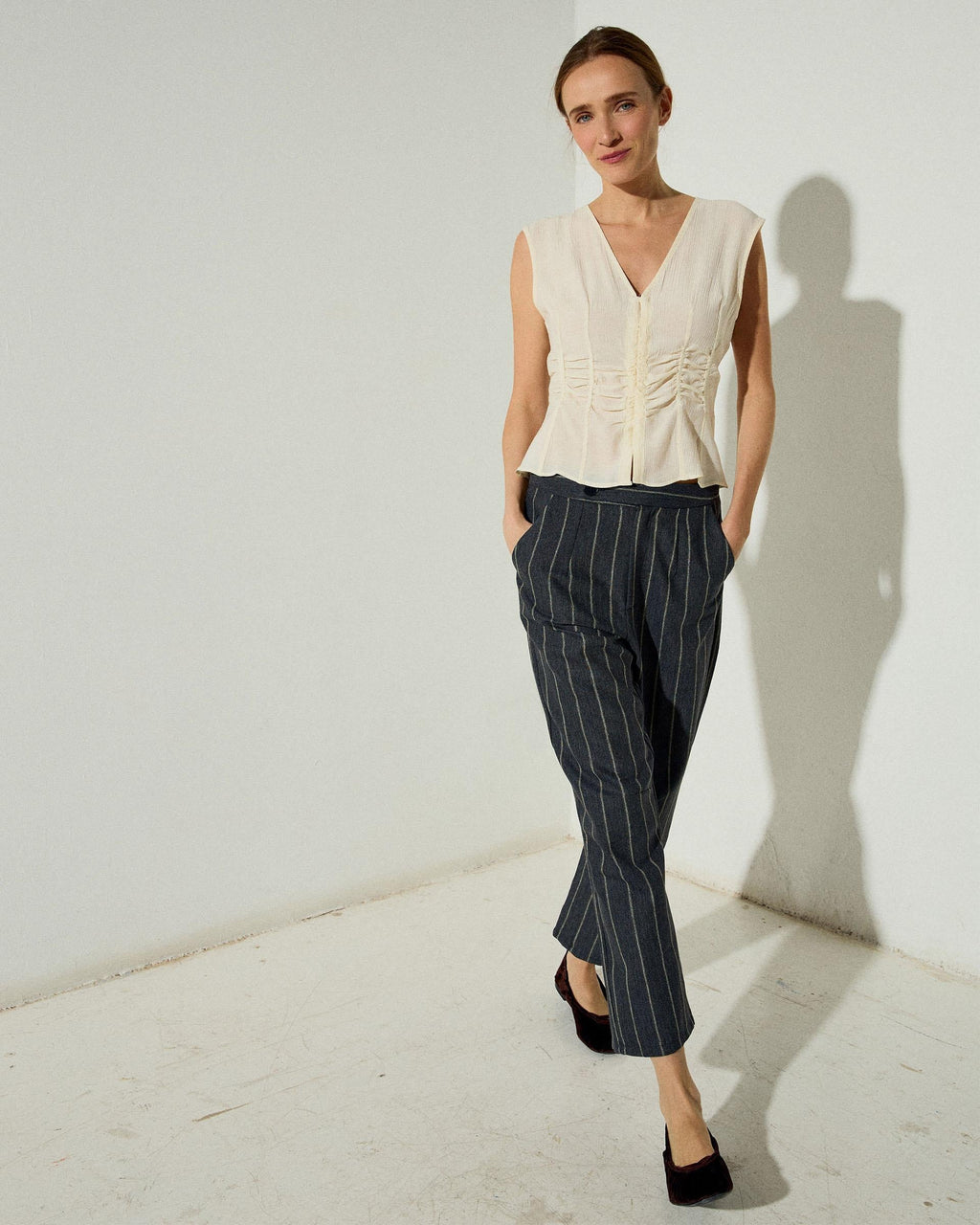 PANTALON ESPIGA RAYAS