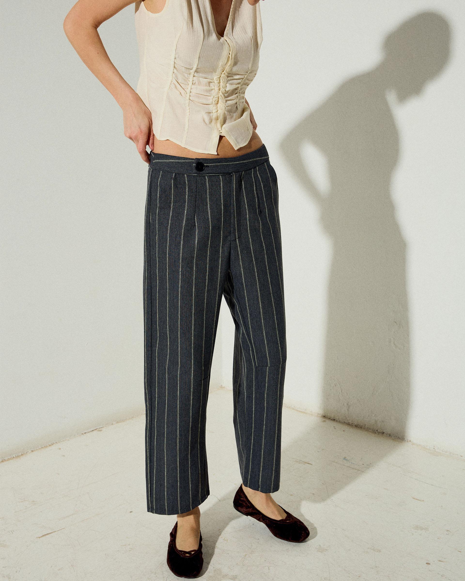 PANTALON ESPIGA RAYAS