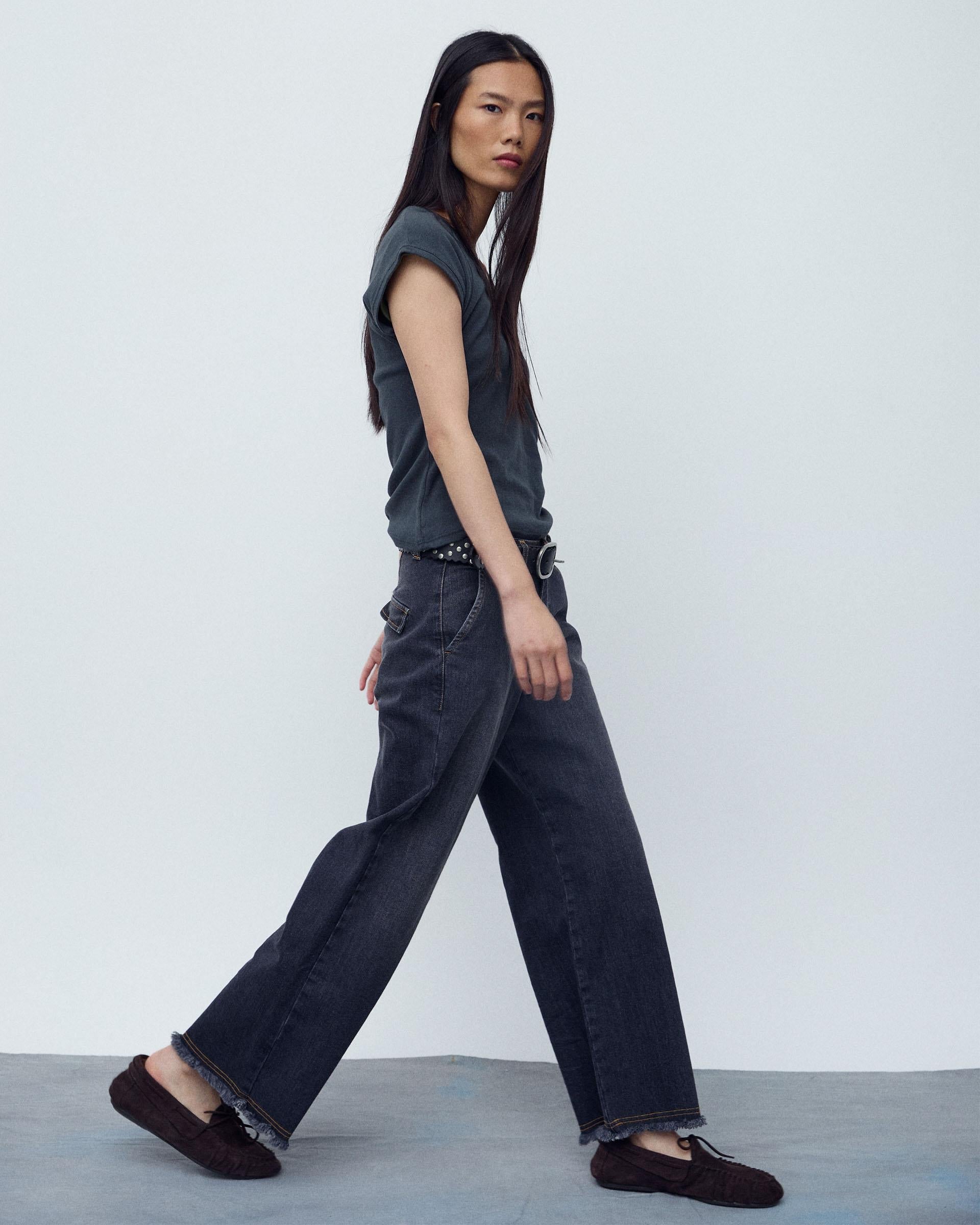 PANTALON ANCHO RECTO