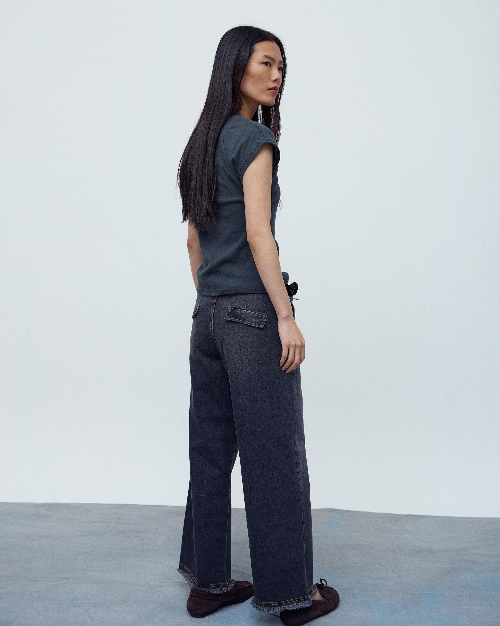 PANTALON ANCHO RECTO