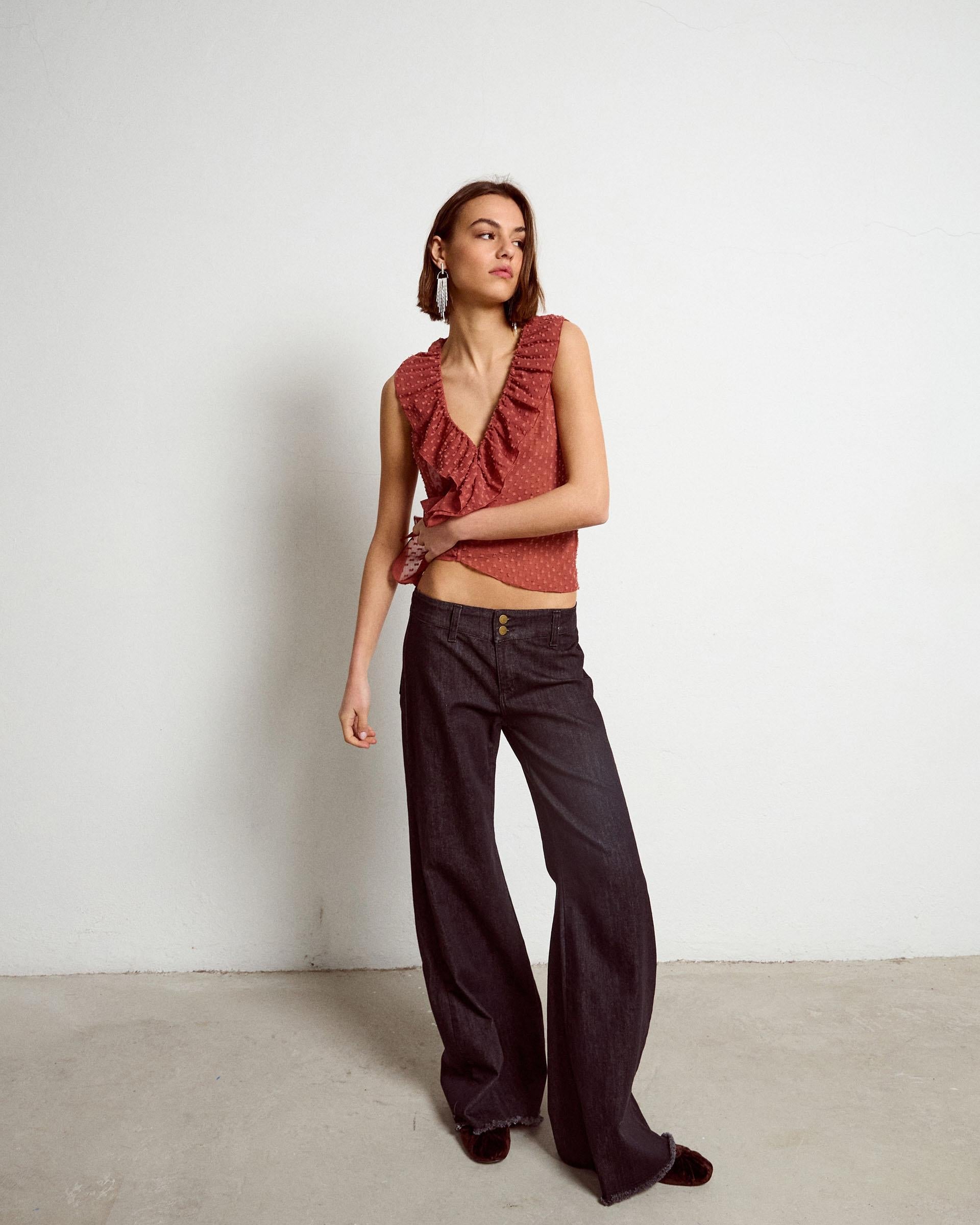 PANTALON CINTURILLA DOBLE BOTÓN