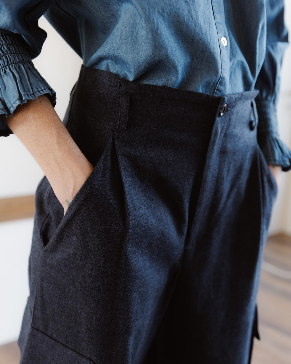 PANTALON PINZAS BOLSILLOS CARGO