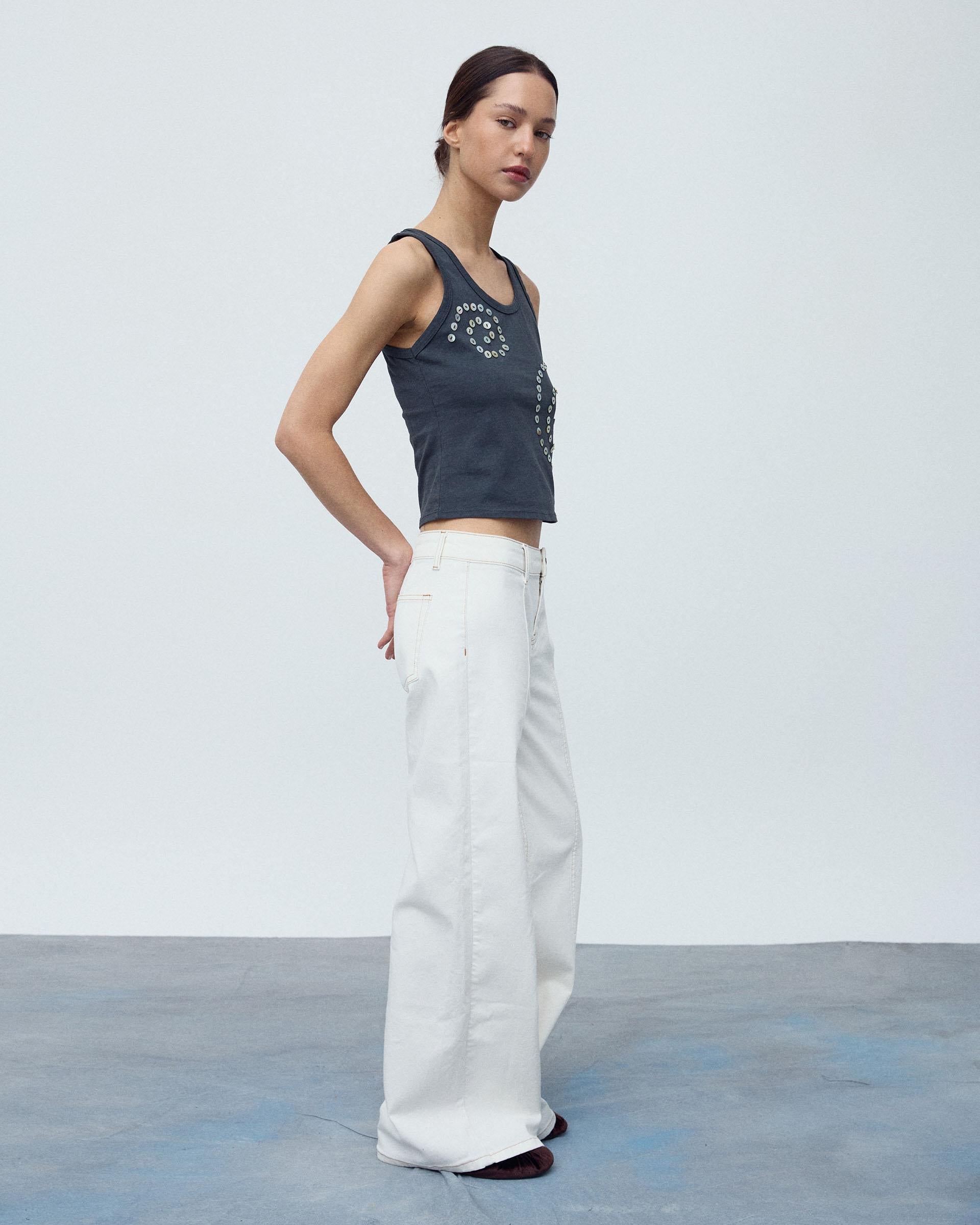 JEANS COSTURA PESPUNTES