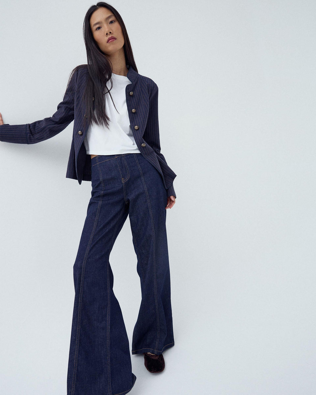 JEANS COSTURA PESPUNTES