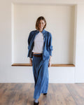 FALDA COSTURAS TIPO DENIM