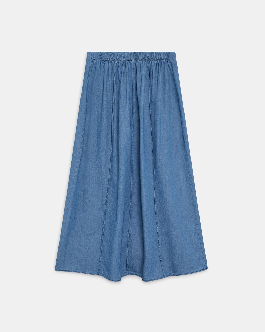 FALDA COSTURAS TIPO DENIM