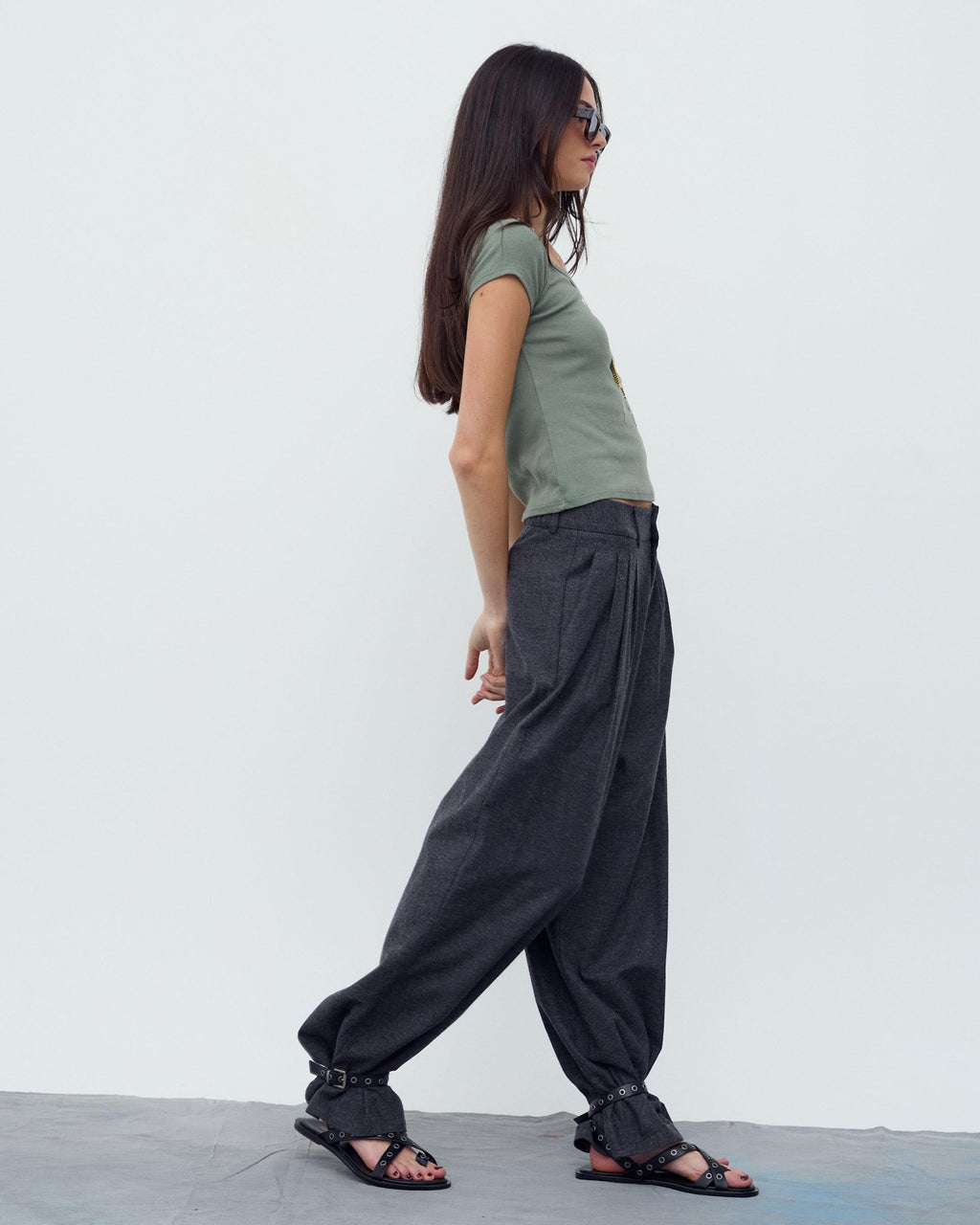 PANTALON TRIPLE PINZA ESPIGA