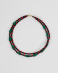 Collar Doble Africano Verde