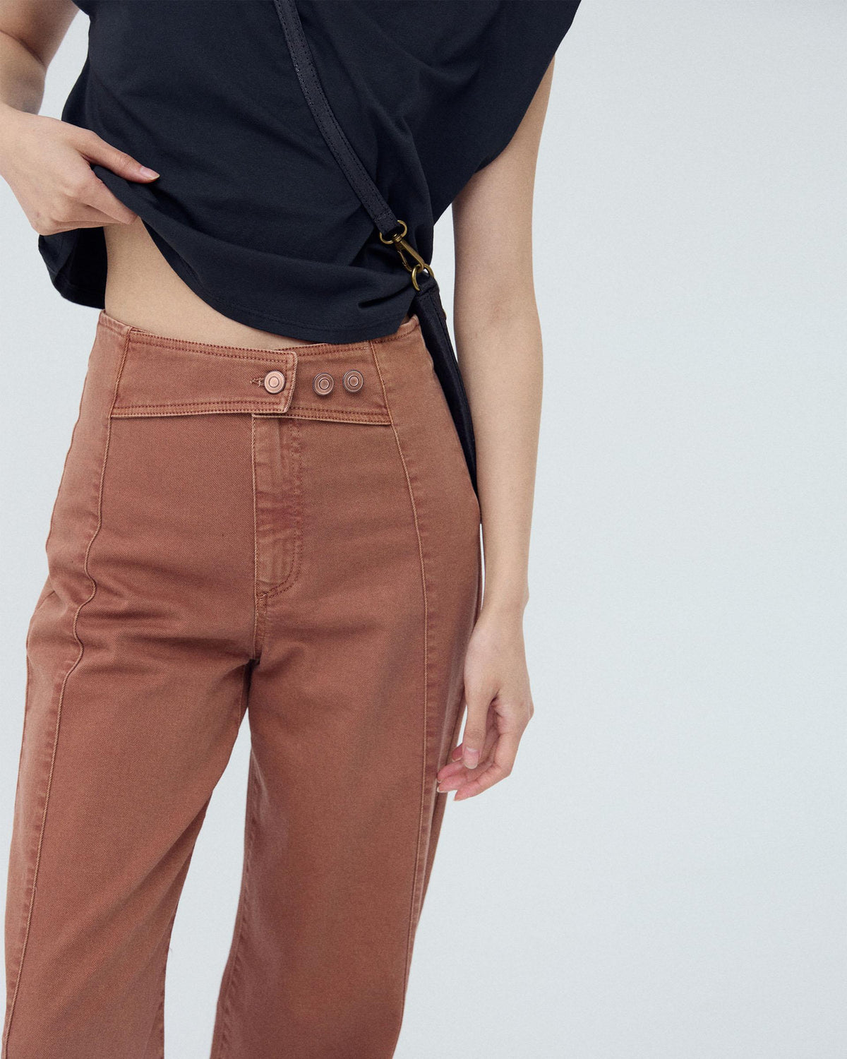 JEANS CINTURILLA PIEZA BOTONES