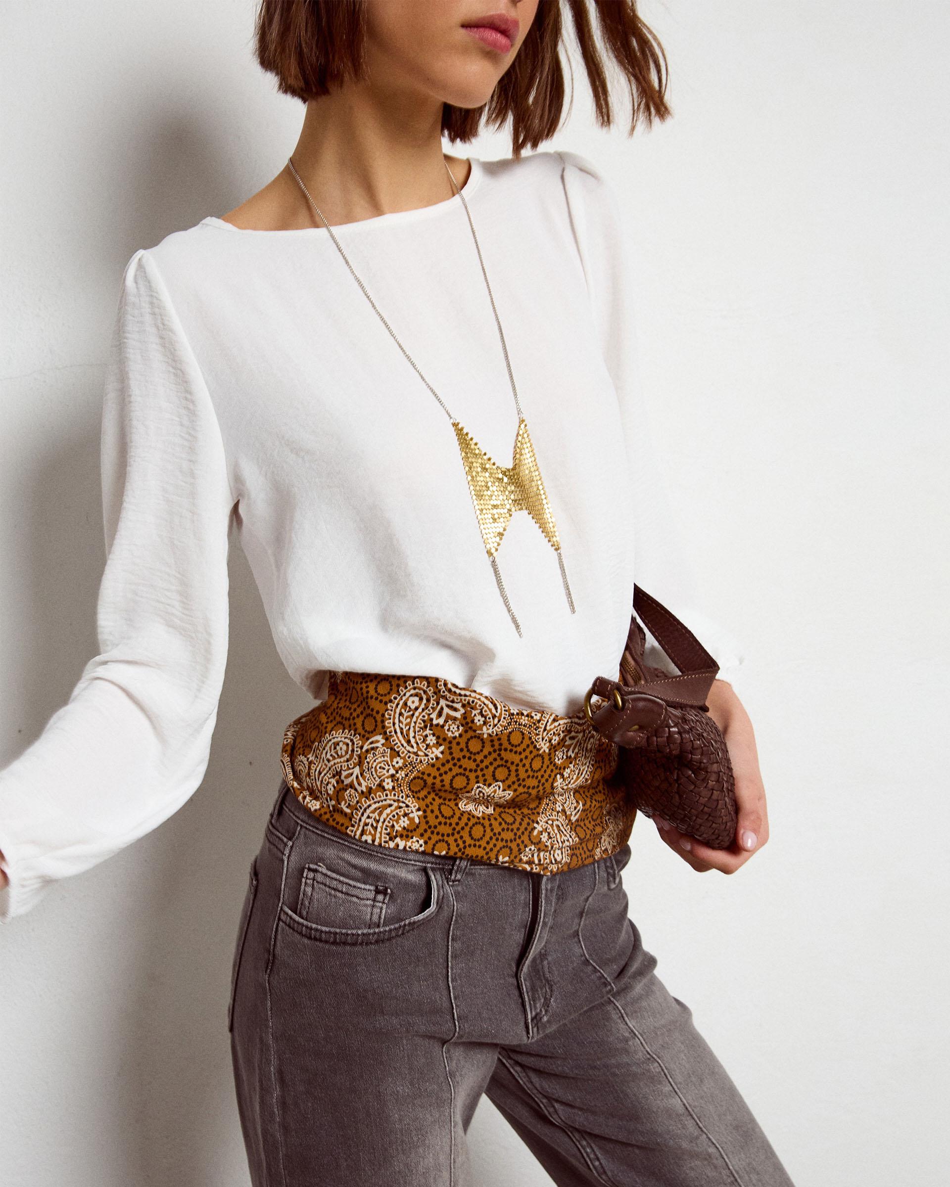 BLUSA BASICA CUELLO REDONDO