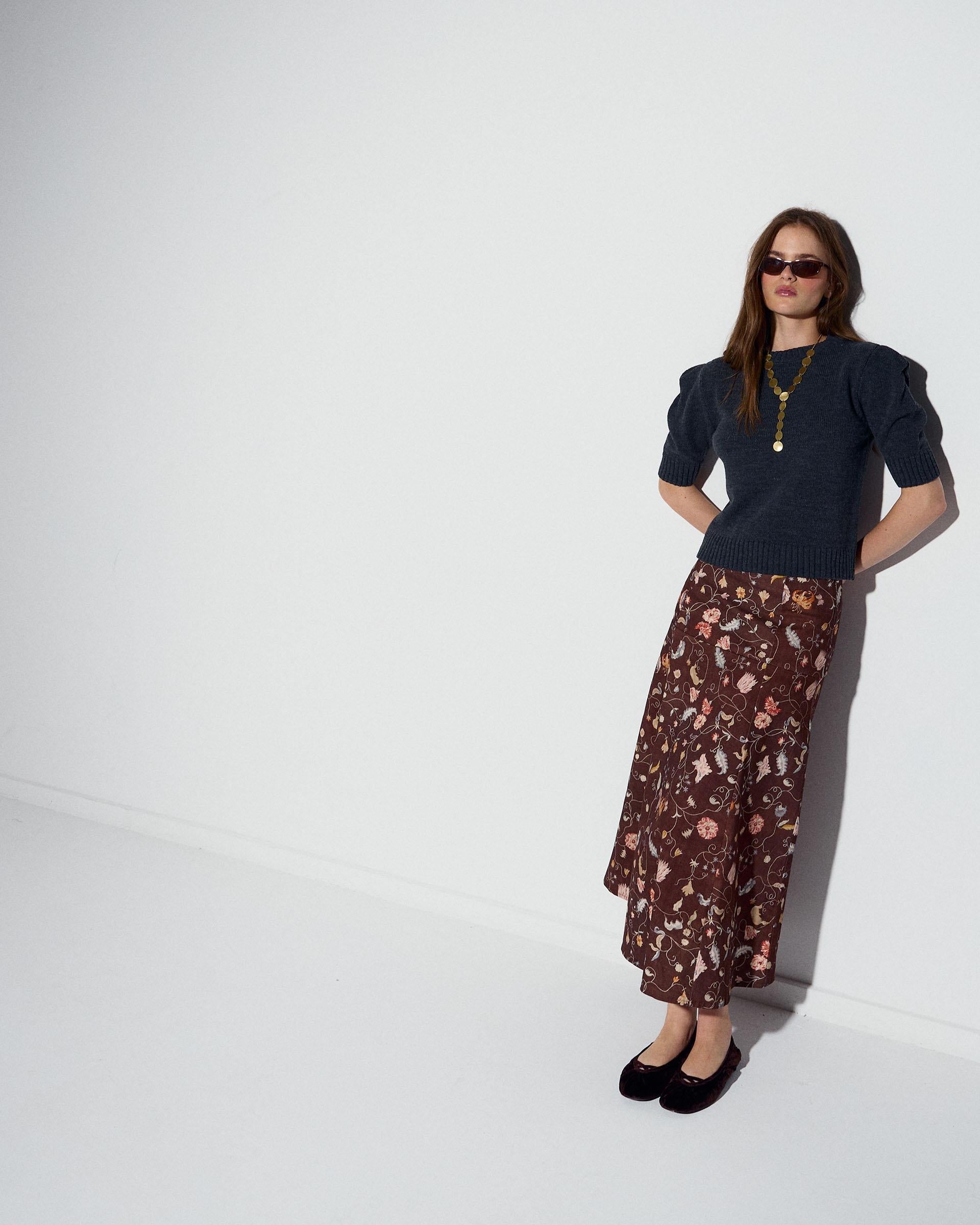 FALDA CANESU ESTAMPADO FLORAL