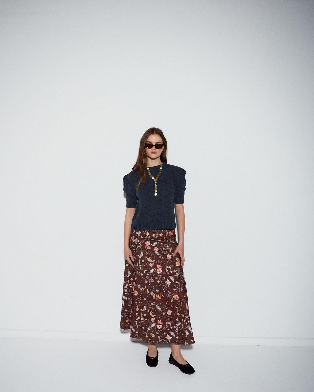 FALDA CANESU ESTAMPADO FLORAL