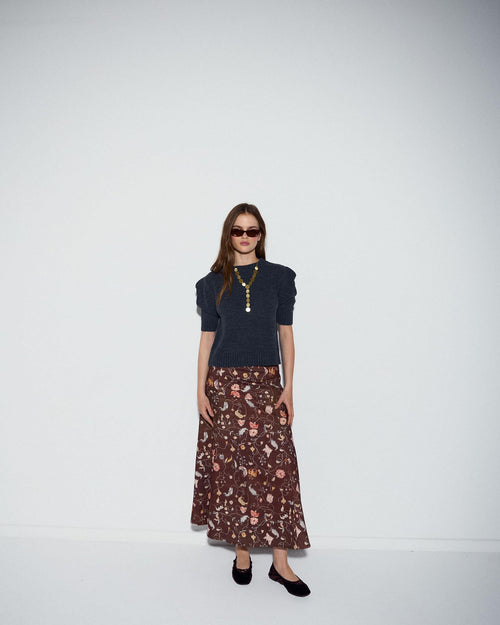 FALDA CANESU ESTAMPADO FLORAL