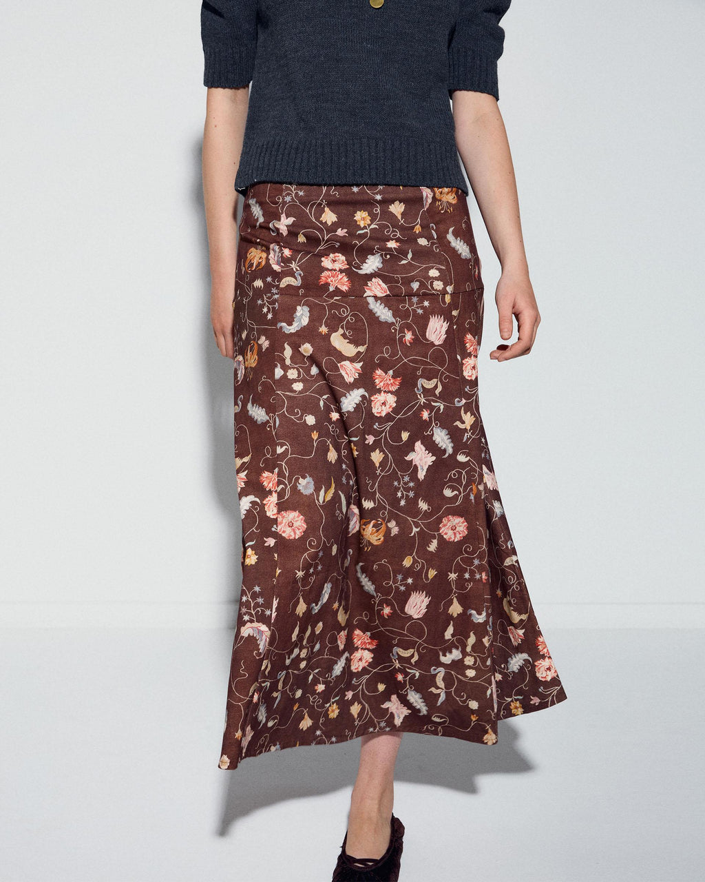 FALDA CANESU ESTAMPADO FLORAL