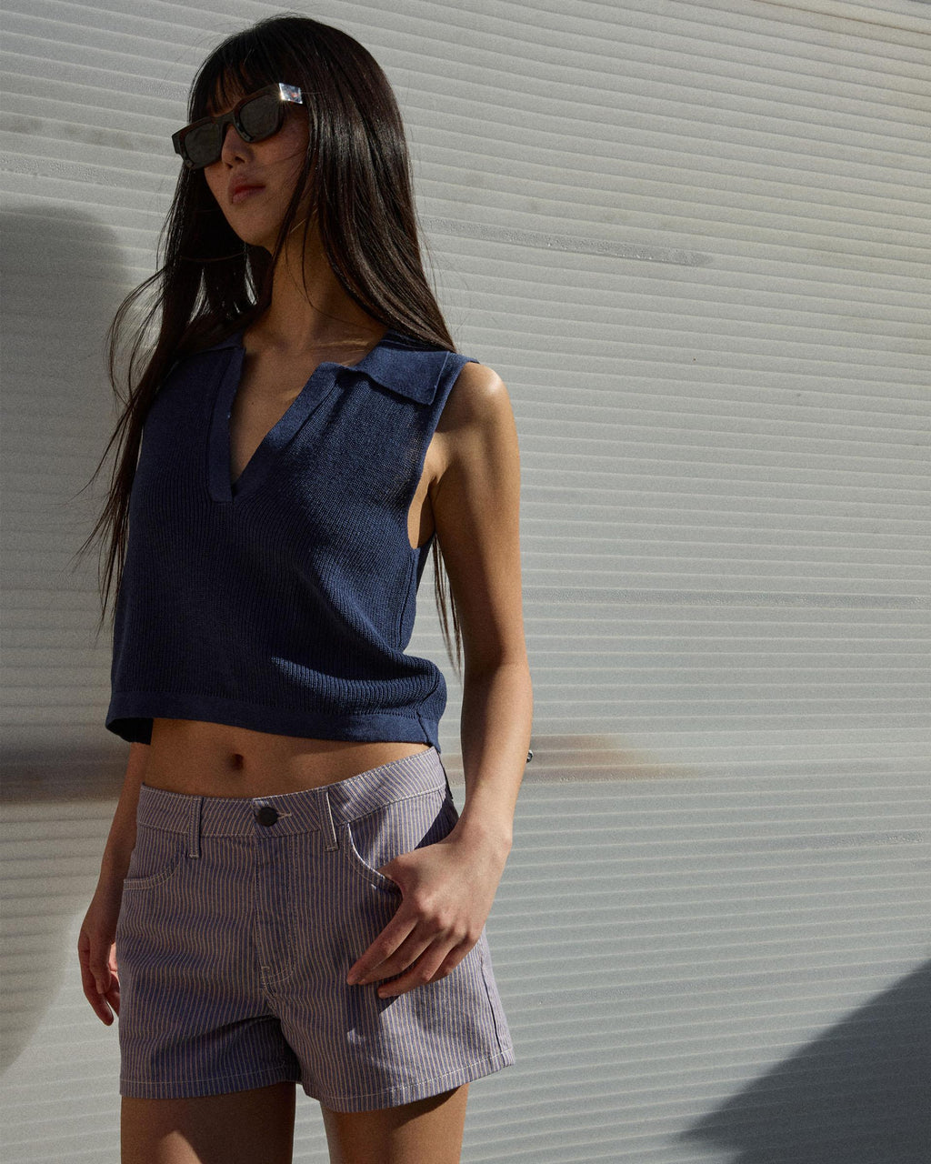 SHORTS BASICOS RAYAS