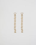 Pendientes Piezas Horizontales Oro