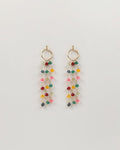 PENDIENTES CADENAS COLORES MULTICOLOR
