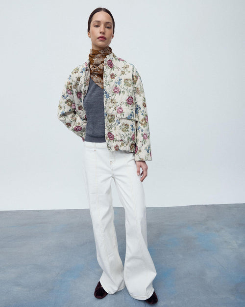 BOMBER ESTAMPADO FLORAL