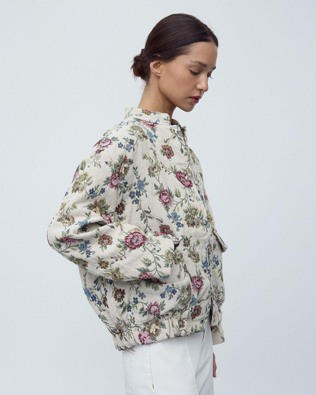BOMBER ESTAMPADO FLORAL