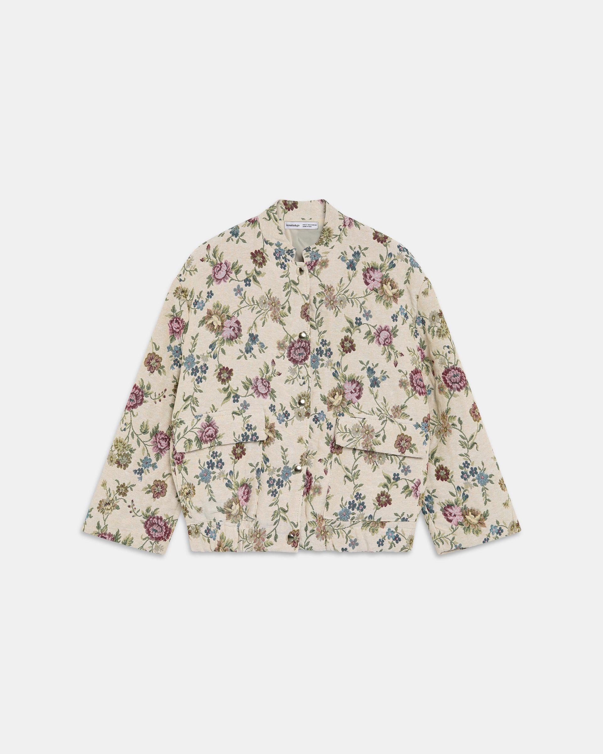 BOMBER ESTAMPADO FLORAL