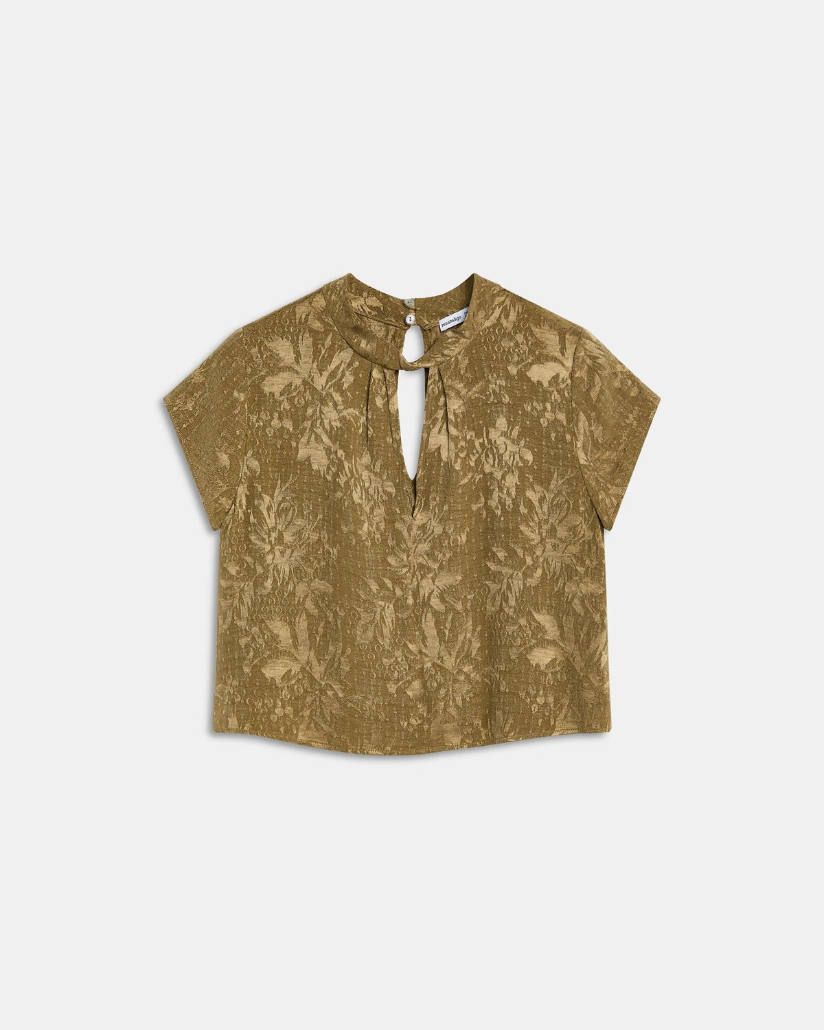 TOP ABERTURA JACQUARD
