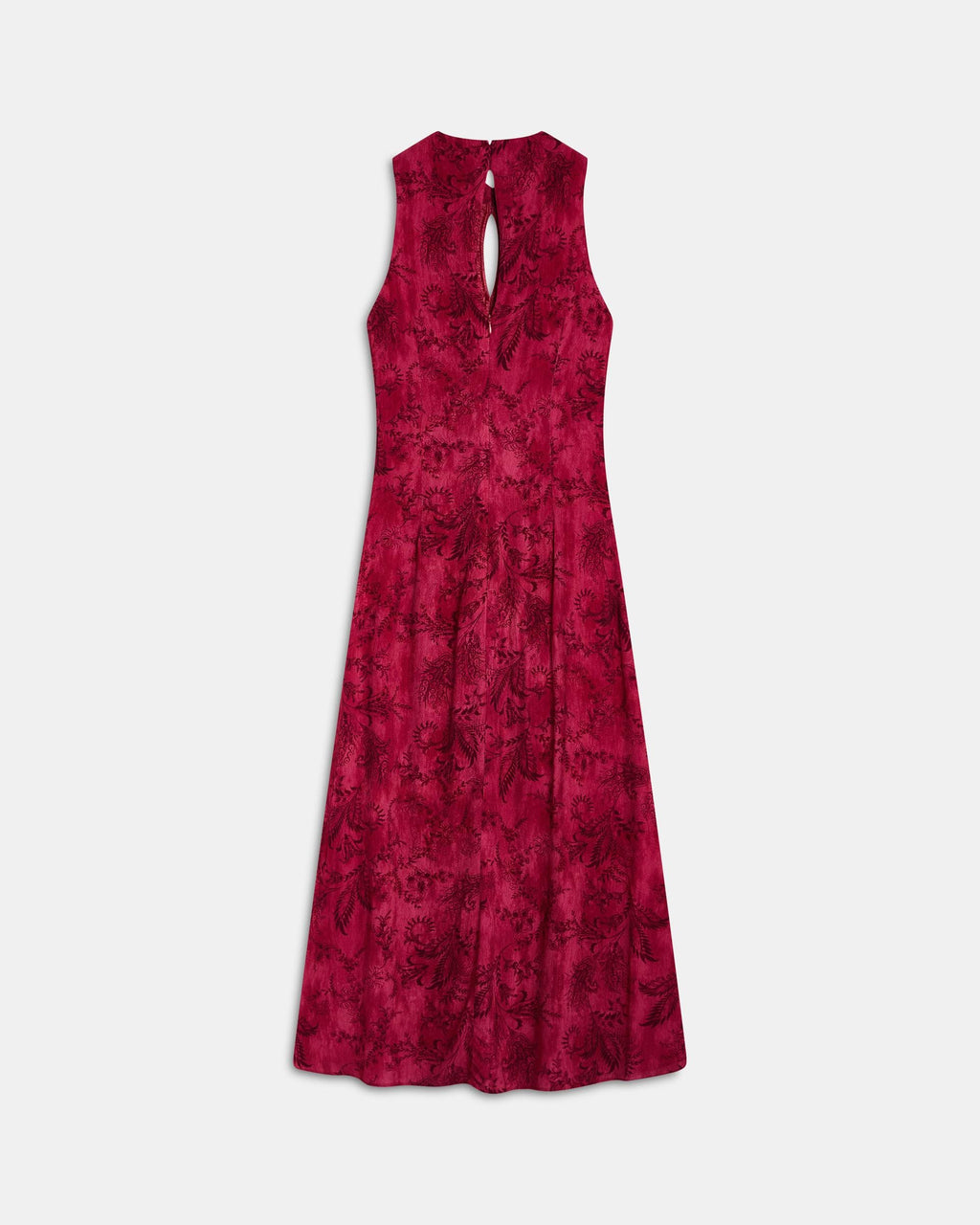 VESTIDO FRUNCIDO DELANTERO ESTAMPADO