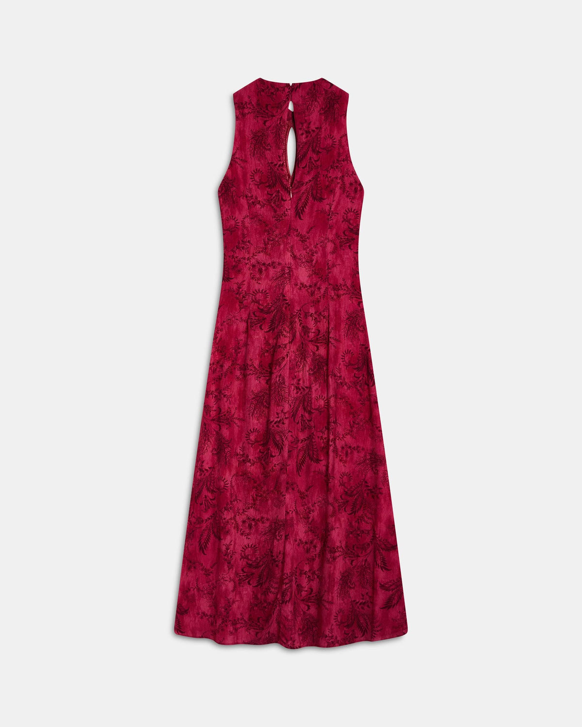 VESTIDO FRUNCIDO DELANTERO ESTAMPADO