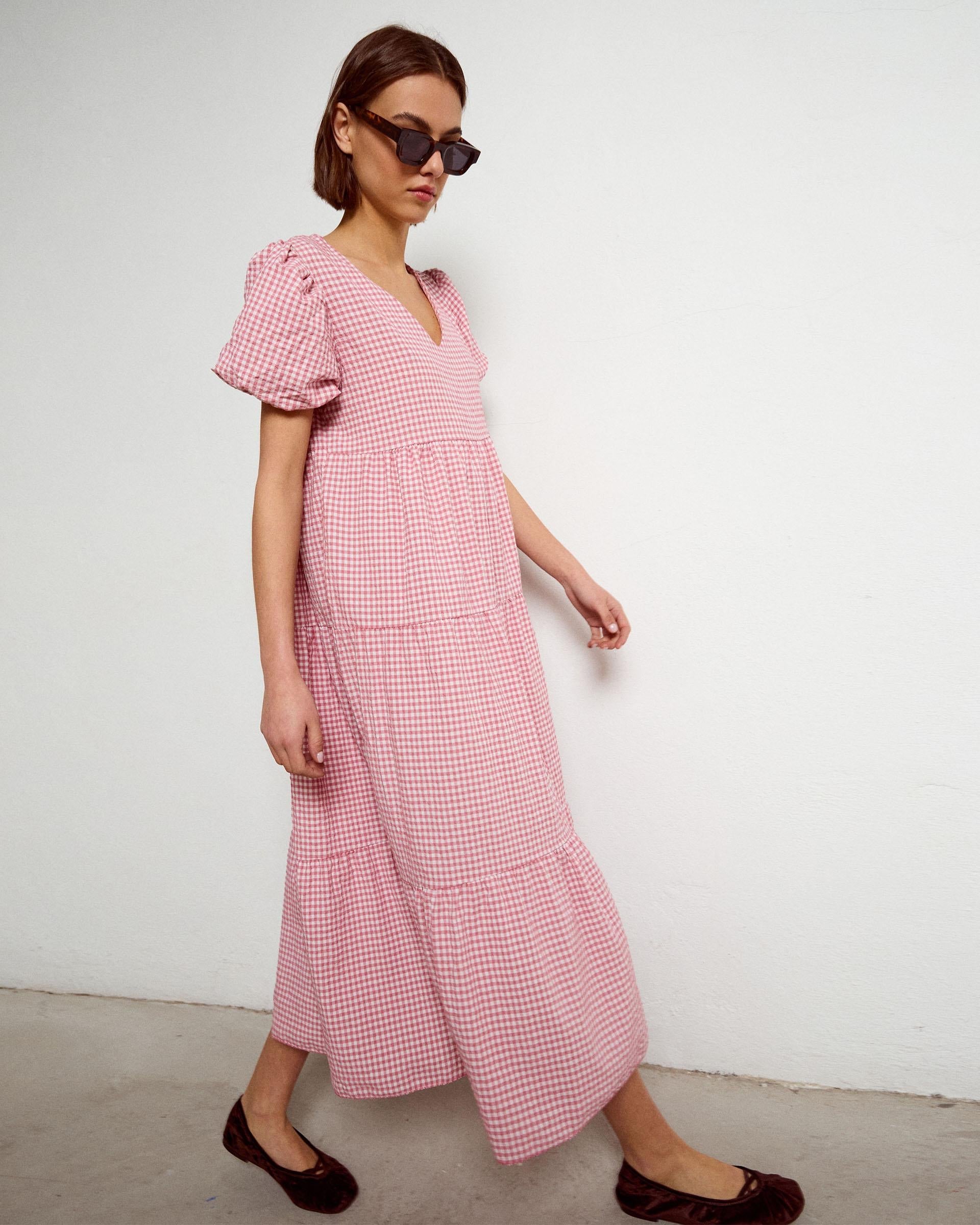 VESTIDO LARGO CORTES
