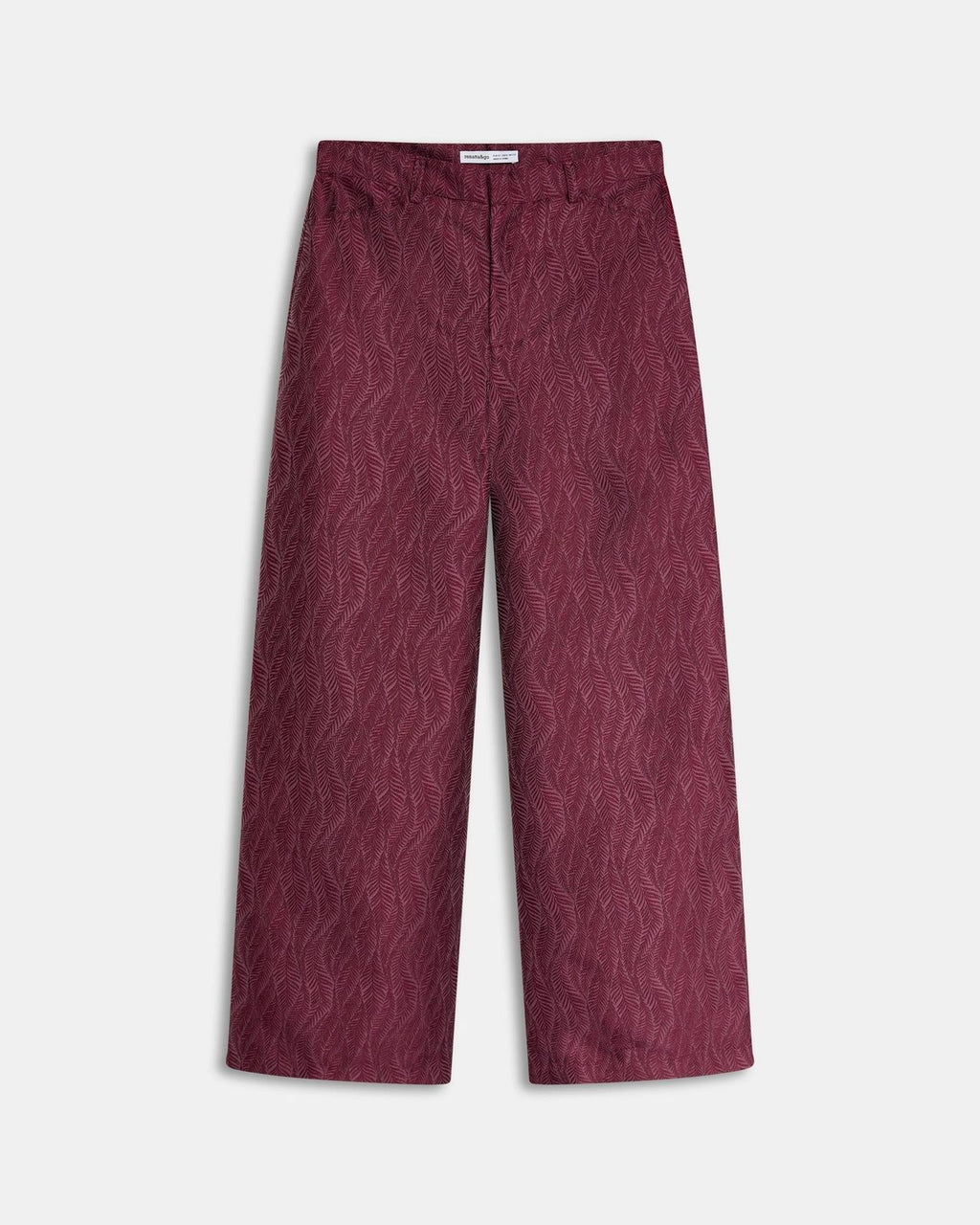 Pantalón Textura Granate