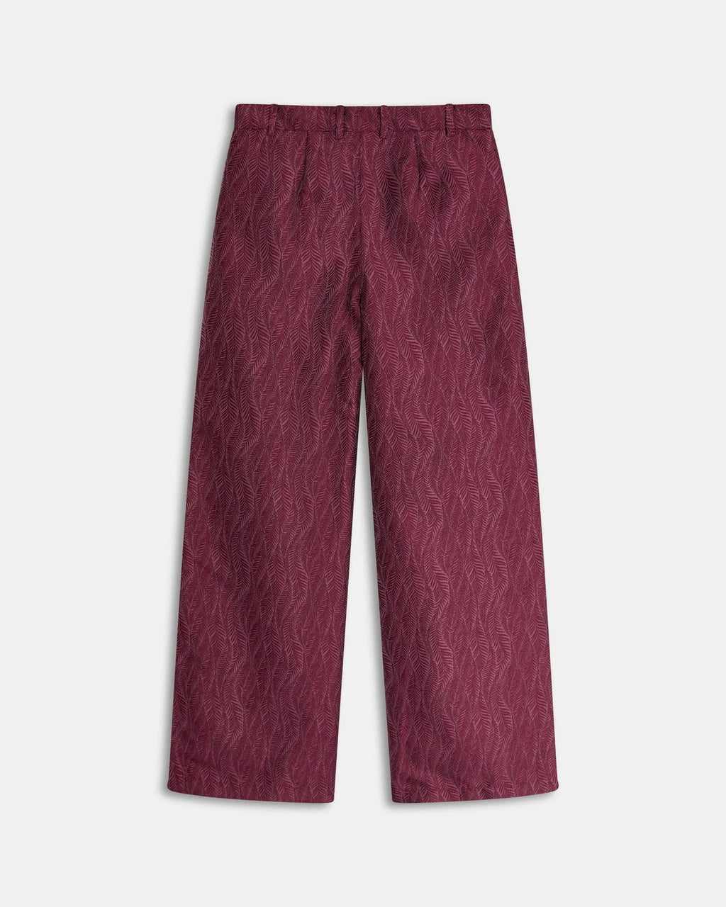 Pantalón Textura Granate