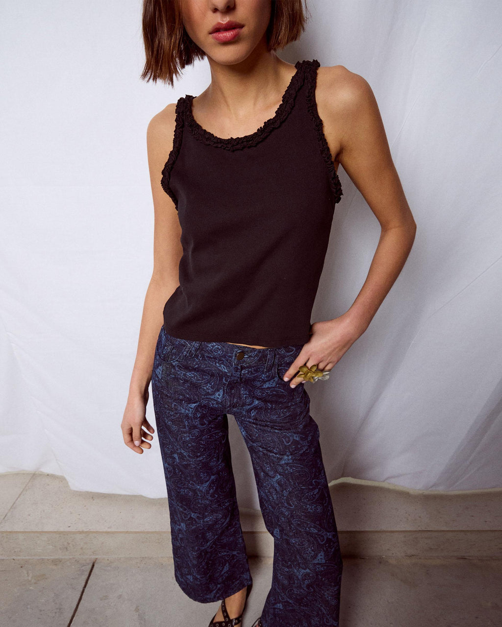 CAMISETA TANK VOLANTE