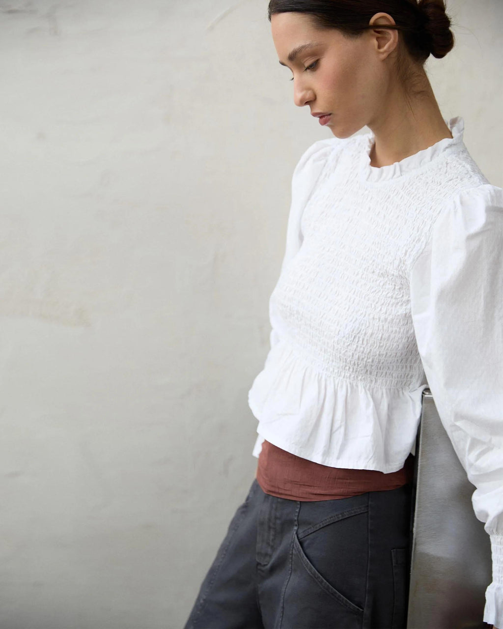 BLUSA NIDO DE ABEJA