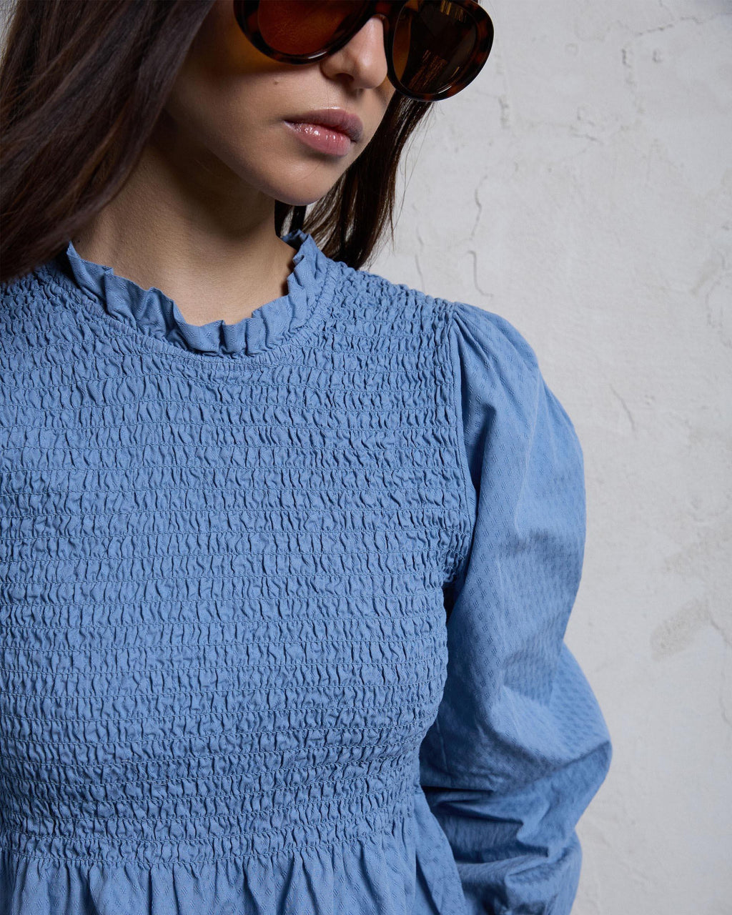 BLUSA NIDO DE ABEJA