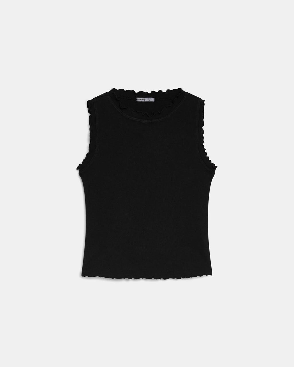 CAMISETA RIBETES ONDULADOS
