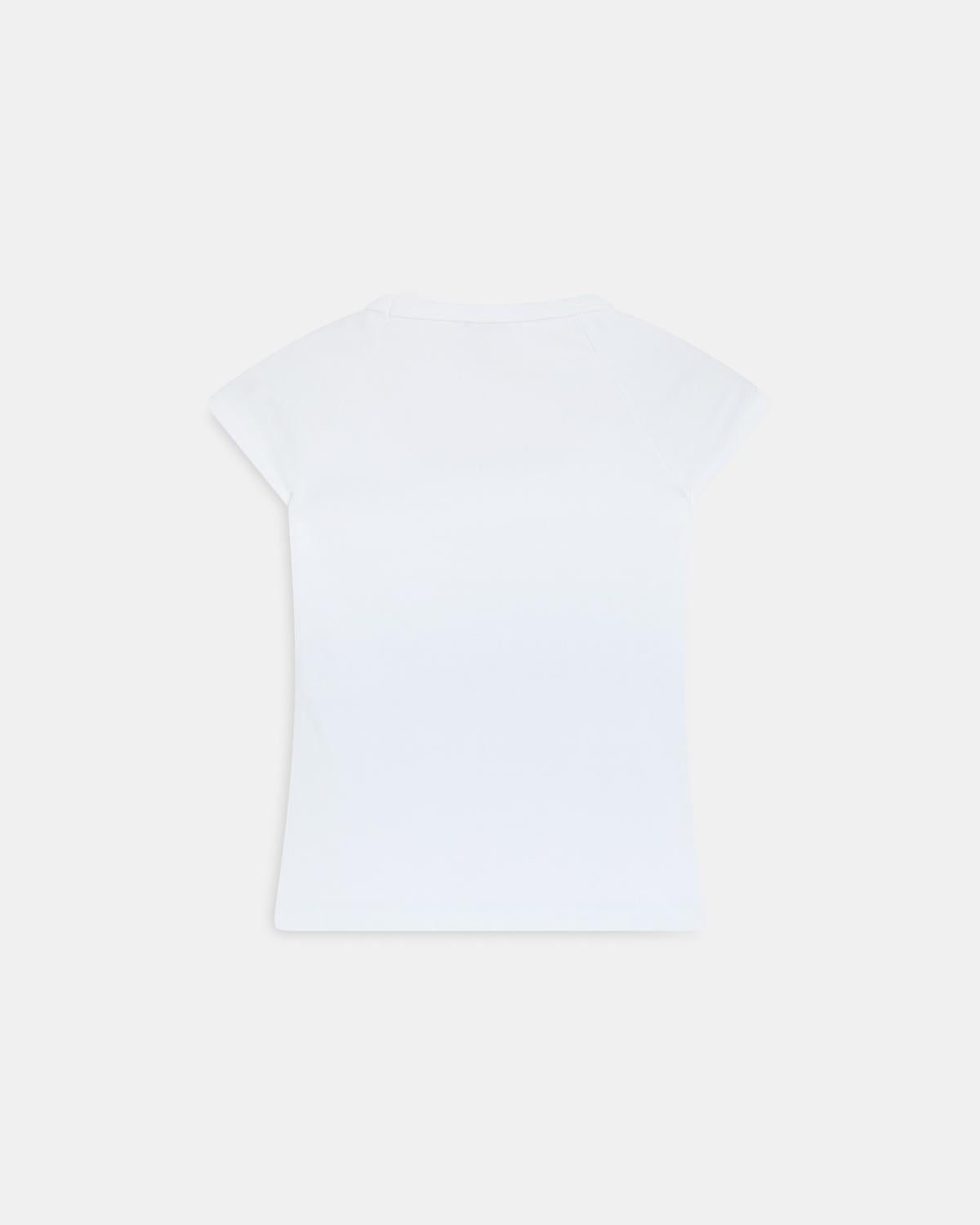 Camiseta Escote Redondo Blanco