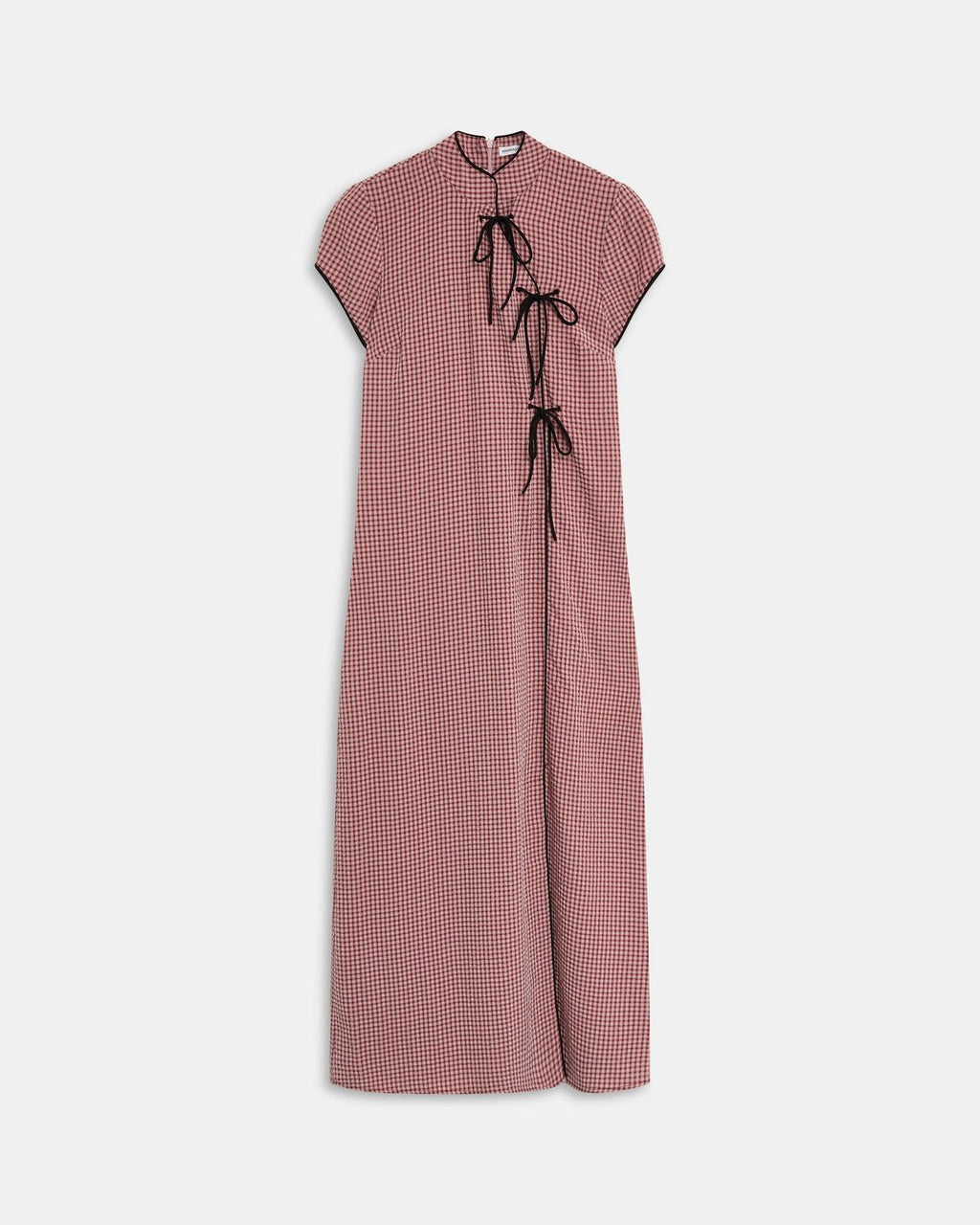 Vestido Japo Cuadros Rosa