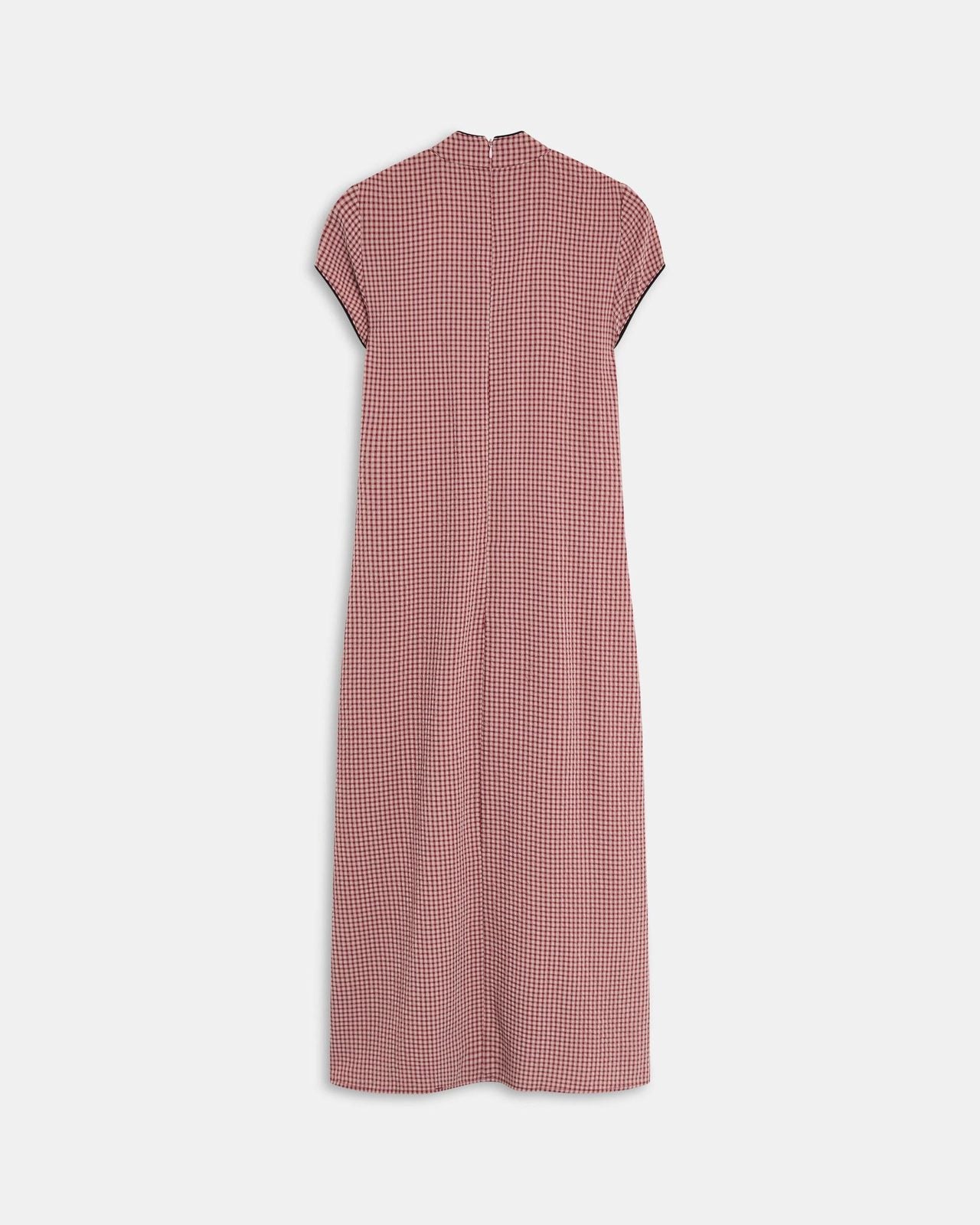 Vestido Japo Cuadros Rosa