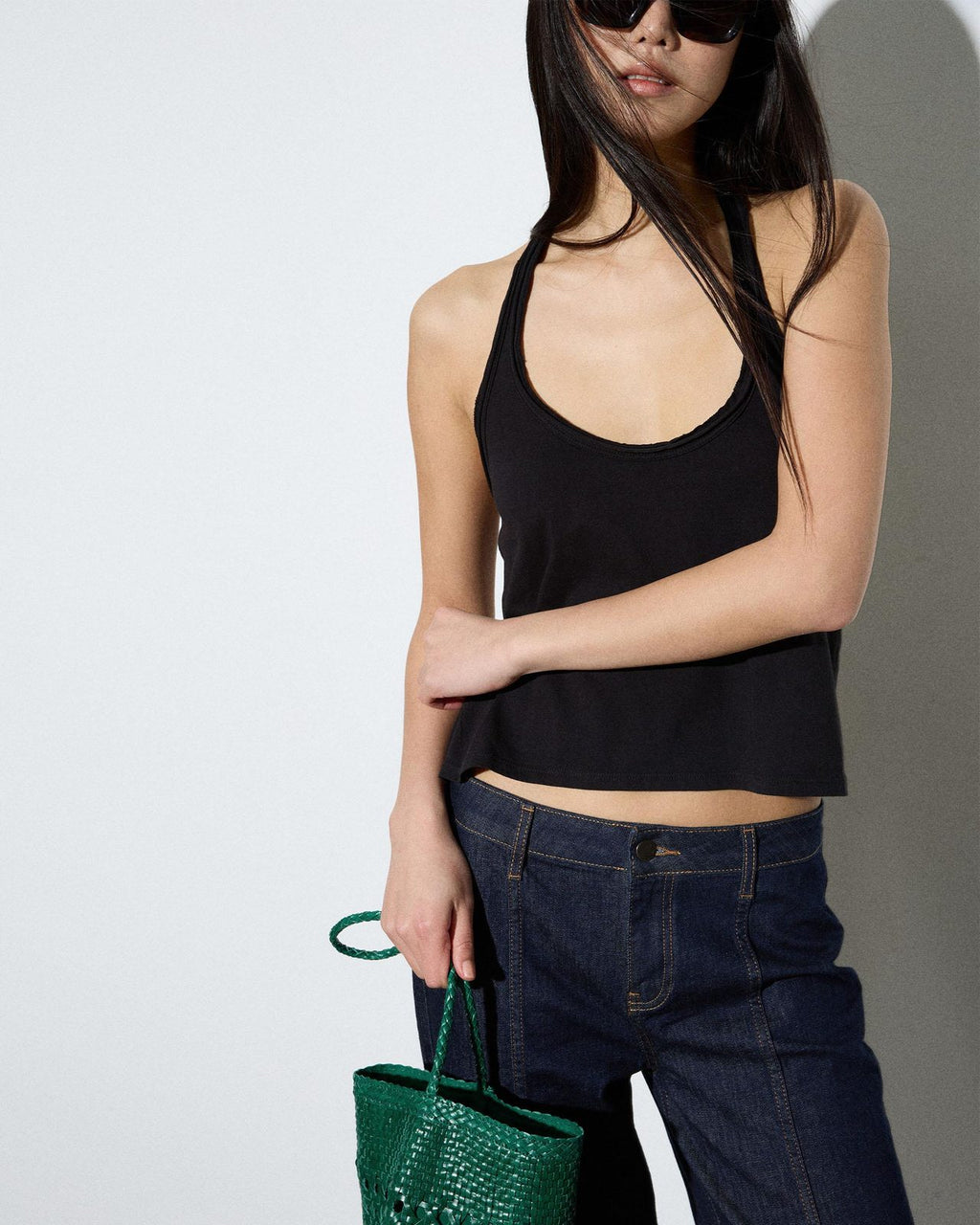 Camiseta Halter Lazada Negro