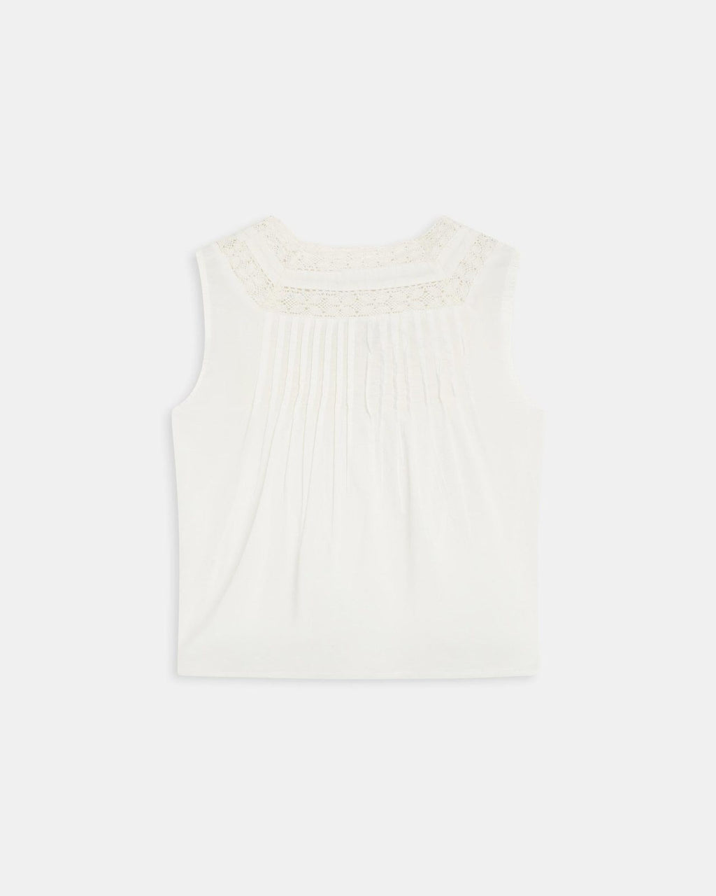 Top Puntillas Blanco