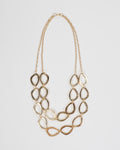 COLLAR DOBLE OVALOS