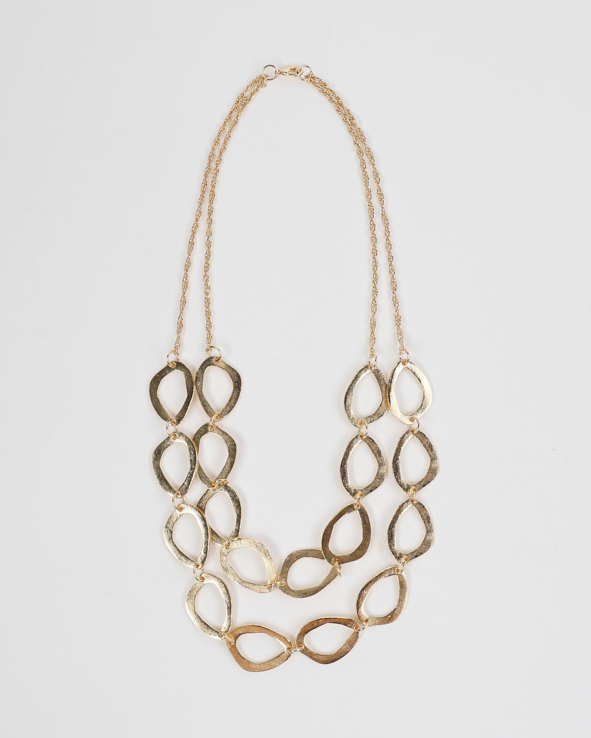 COLLAR DOBLE OVALOS