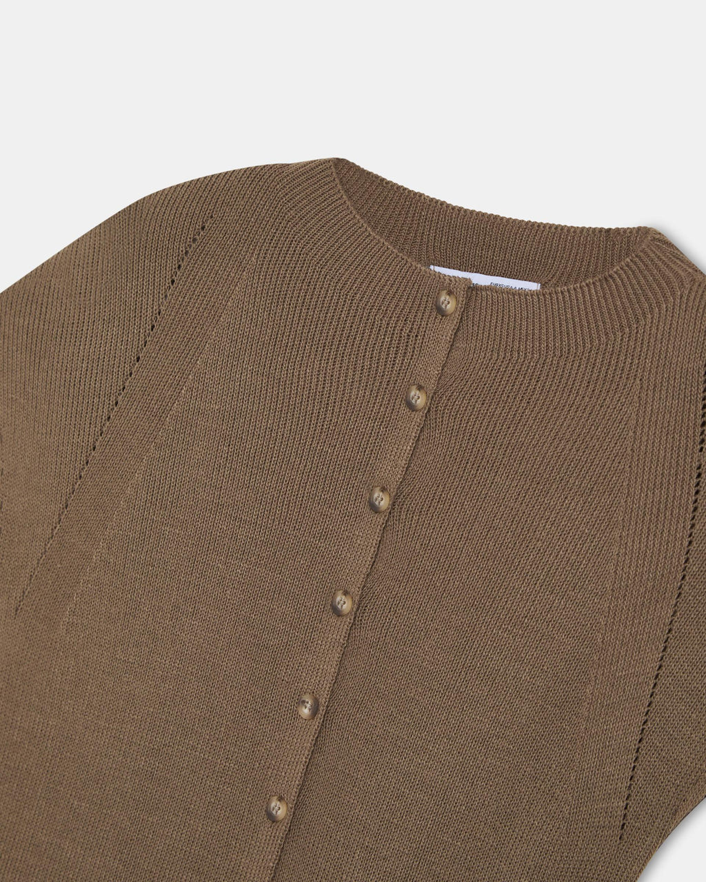 TOP BOTONES CUELLO ALTO
