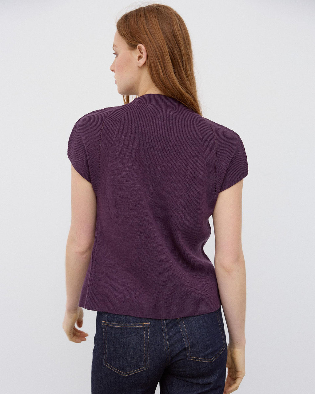 TOP BOTONES CUELLO ALTO