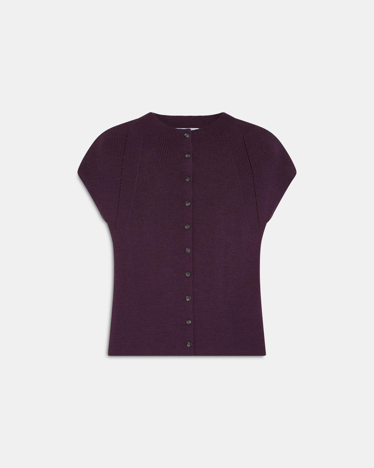 TOP BOTONES CUELLO ALTO