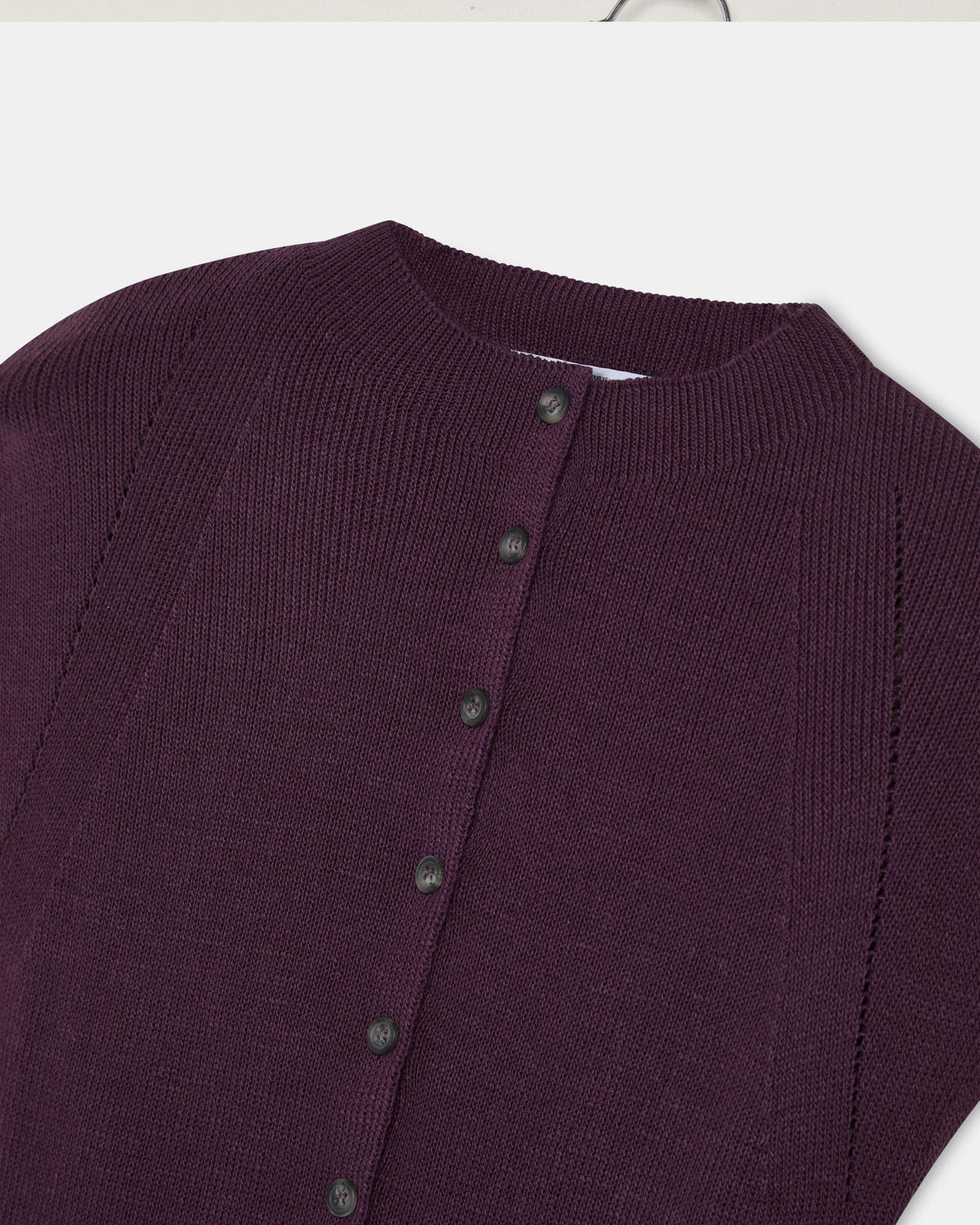 TOP BOTONES CUELLO ALTO