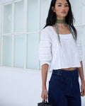 BLUSA ESCOTE CUADRADO PUNTILLAS