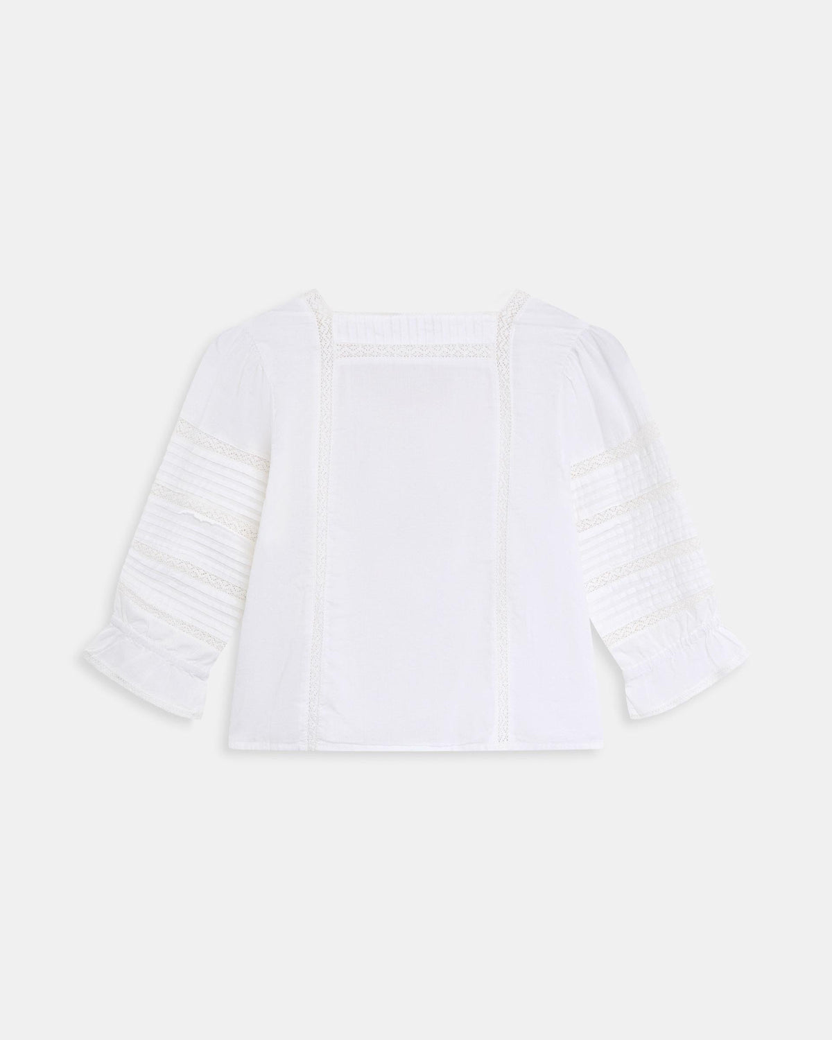 BLUSA ESCOTE CUADRADO PUNTILLAS