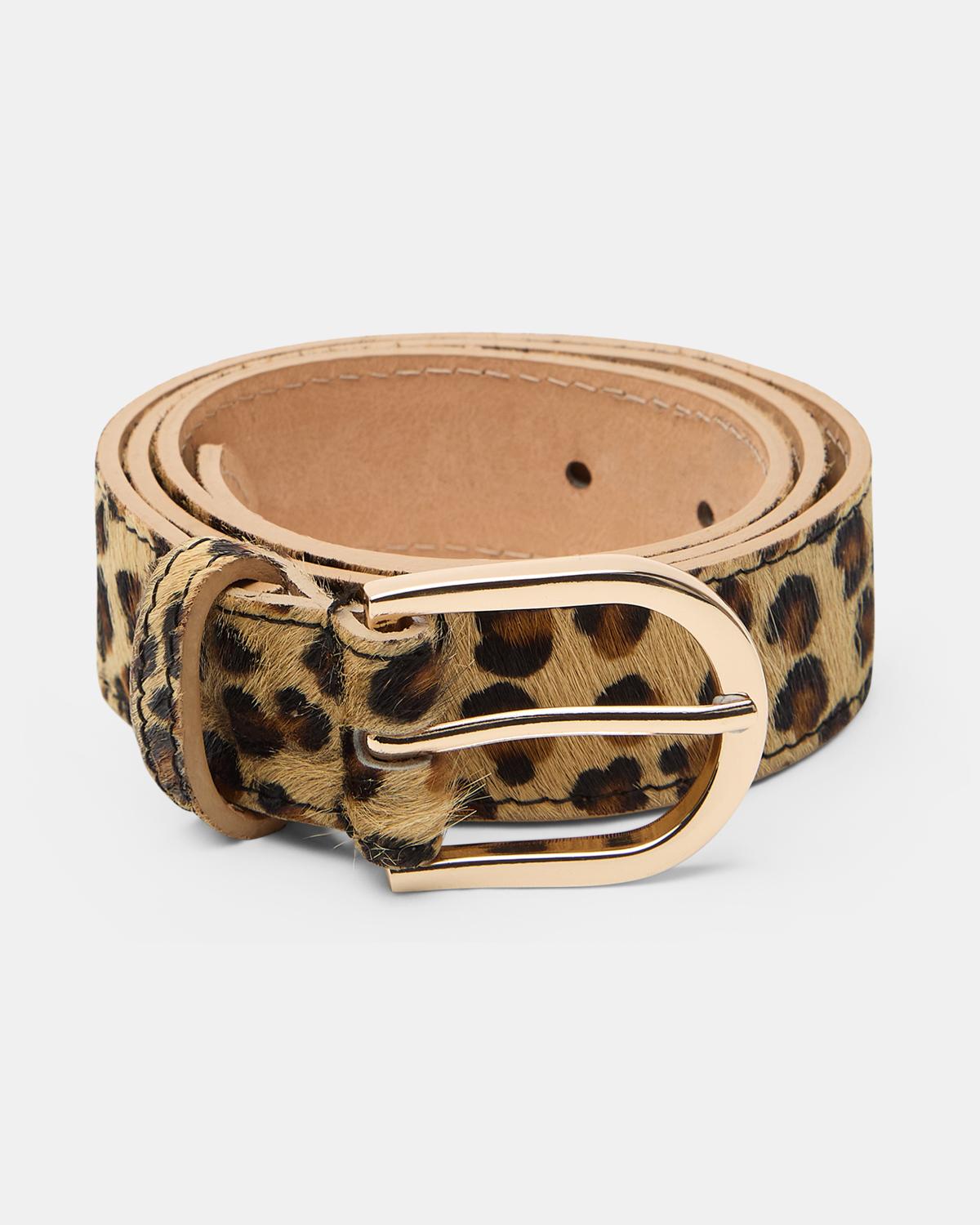 CINTURON PIEL LEOPARDO