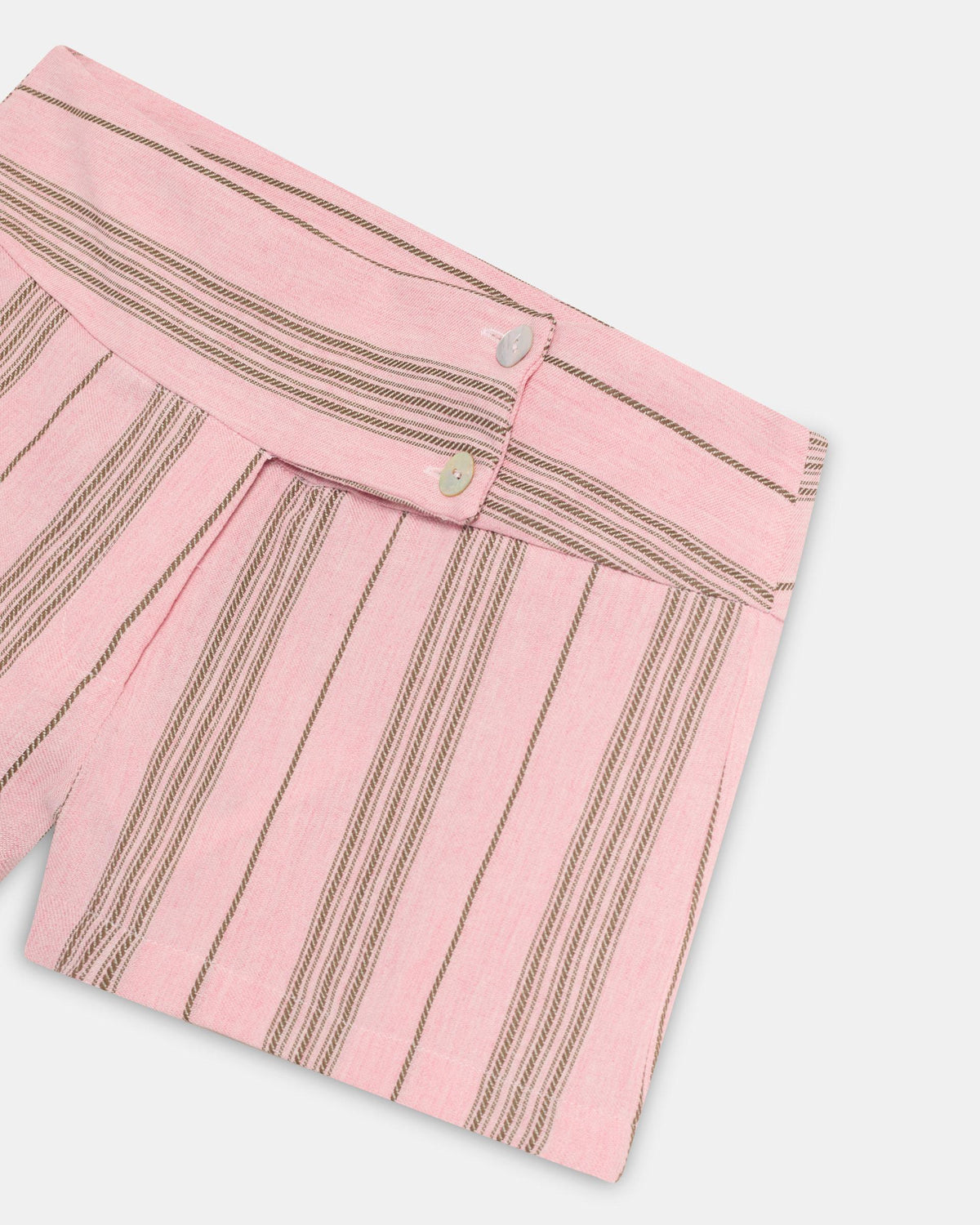 SHORTS TRIPLE CINTURILLA RAYAS