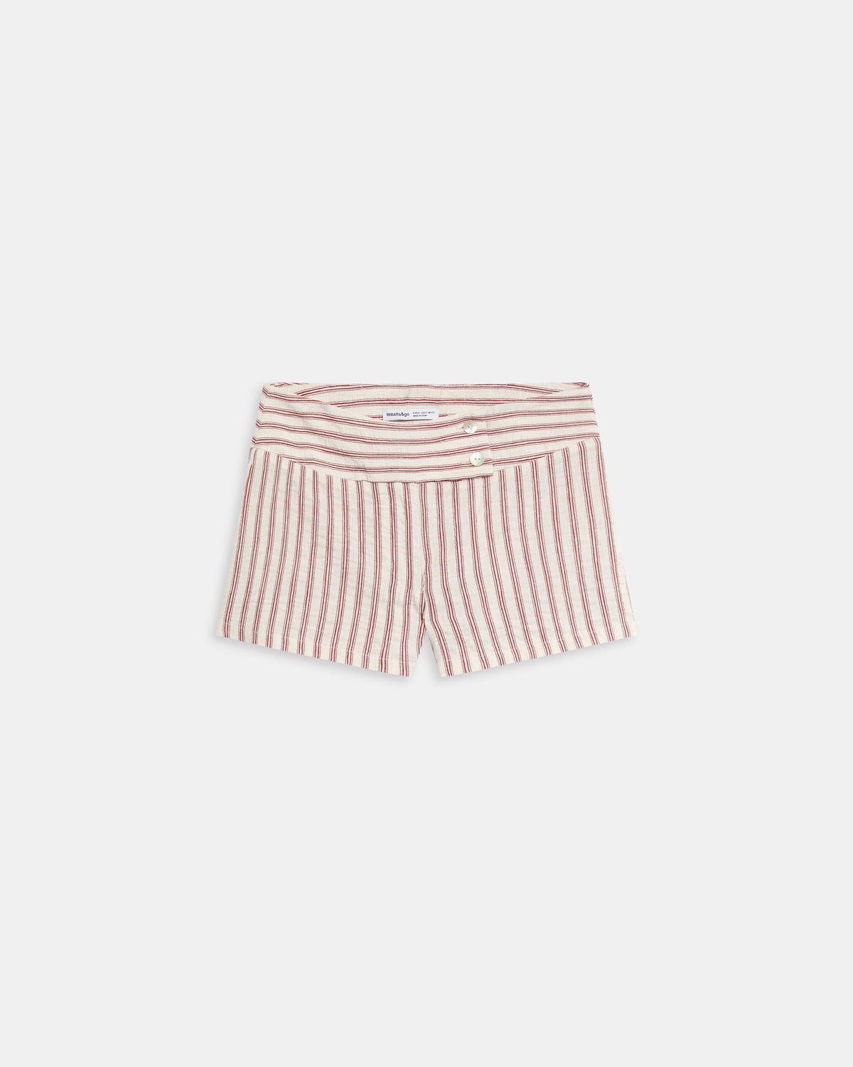 SHORTS TRIPLE CINTURILLA RAYAS